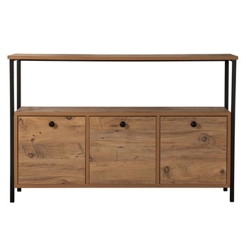 Komoda SOLACE borovica atlantic/čierna 3