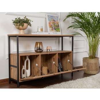 Komoda SOLACE borovica atlantic/čierna 5