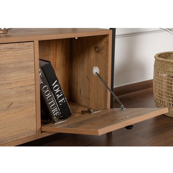 Komoda SOLACE borovica atlantic/čierna 6