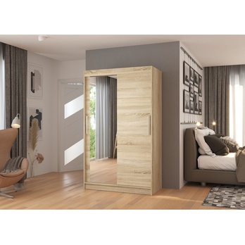 Šatníková skriňa SOLAL dub sonoma 1