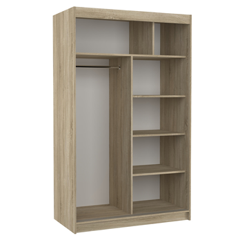 Šatníková skriňa SOLAL dub sonoma 2