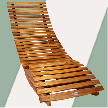 Záhradné ležadlo SOLAR akácia 3
