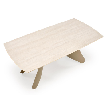 Jedálenský stôl SOLAX travertín/kašmírová 6