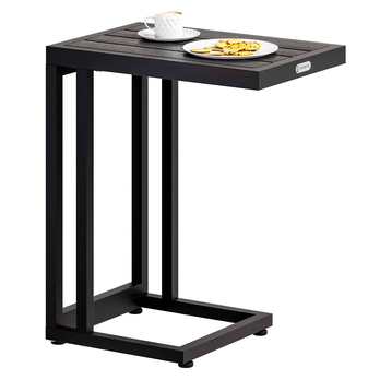 Prístavný stolík SOLED čierna 1