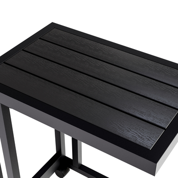 Prístavný stolík SOLED čierna 2