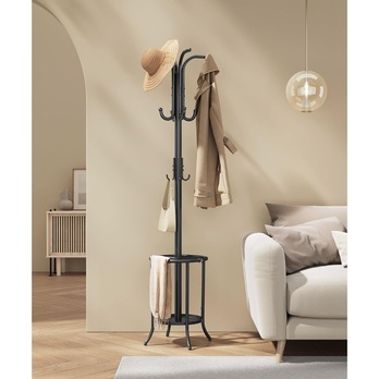 Stojanový vešiak SOLID čierna 1