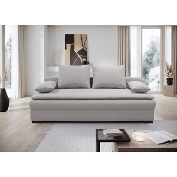 Pohovka SOLIO svetlosivá 1