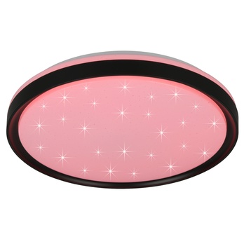 Stropné LED RGB svietidlo SOLIT čierna/biela 9