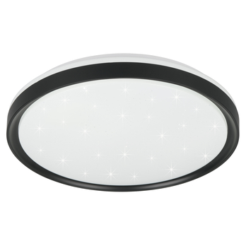 Stropné LED RGB svietidlo SOLIT čierna/biela 15