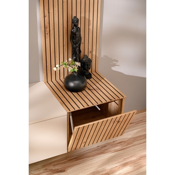 Obývacia stena SOLO dub artisan/kašmírová 8