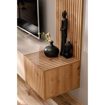 Obývacia stena SOLO dub artisan/kašmírová 12