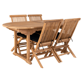 Záhradný stôl SOLOMONCO teak 2