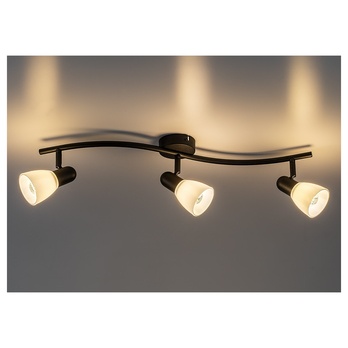 Bodové svietidlo SOMA 3 čierna/biela 2