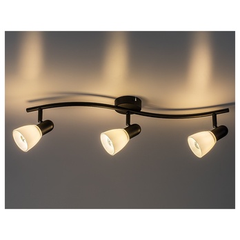 Bodové svietidlo SOMA 3 čierna/biela 3