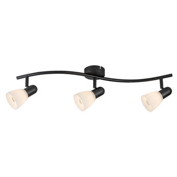 Bodové svietidlo SOMA 3 čierna/biela 4