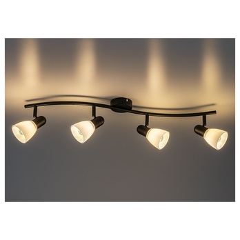 Bodové svietidlo SOMA čierna/biela 2