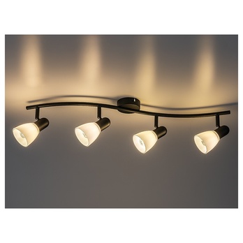 Bodové svietidlo SOMA čierna/biela 3