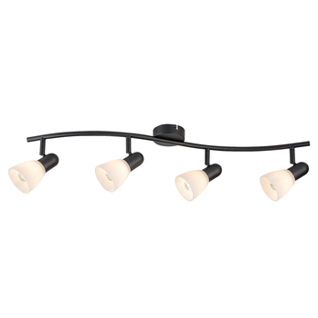 Bodové svietidlo SOMA čierna/biela 4