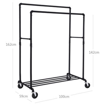 Stojan na šaty SONNY čierna 5