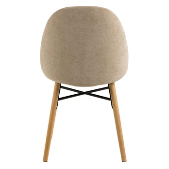 Jedálenská stolička SOPHIA béžová/matný dub 4