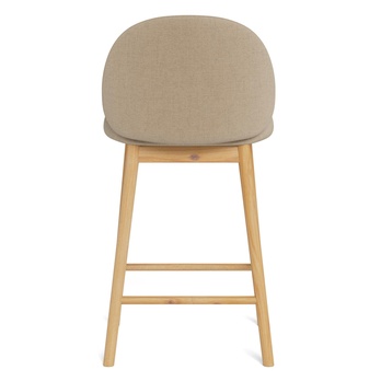 Barová stolička SOPHIA béžová/matný dub 3