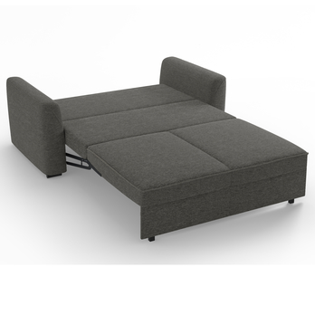 Pohovka SORA 120 sivohnedá 1