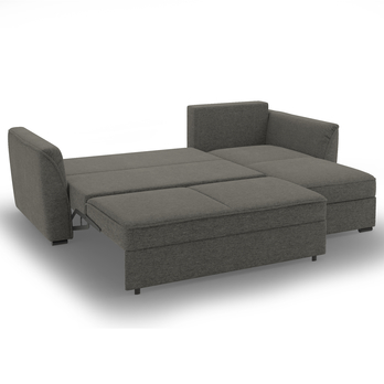 Sedacia súprava SORA R 120 pravá, sivohnedá 1