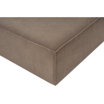 Pohovka s taburetom SORA cappuccino 14