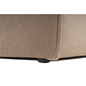 Pohovka s taburetom SORA cappuccino 15