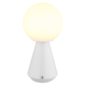 Vonkajšia stolná lampa SORA biela 2