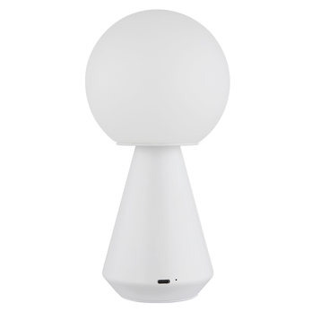 Vonkajšia stolná lampa SORA biela 6