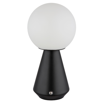 Vonkajšia stolná lampa SORA čierna/biela 5