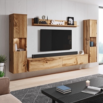 Obývacia stena SORIA XL dub wotan 1