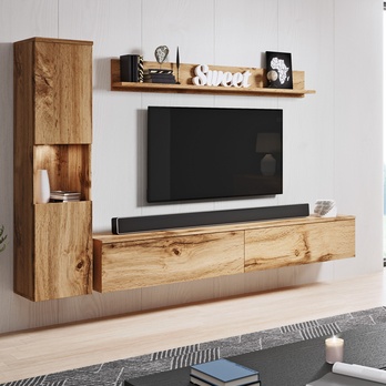 Obývacia stena SORIA dub wotan 1