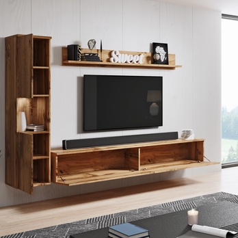 Obývacia stena SORIA dub wotan 2