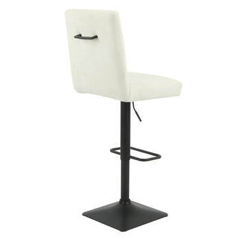 Barová stolička SORICO béžová/čierna 3