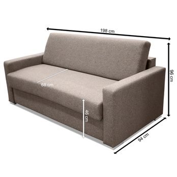 Pohovka SOUL ONE béžová 9