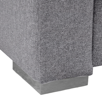 Pohovka SOUL ONE svetlosivá 7