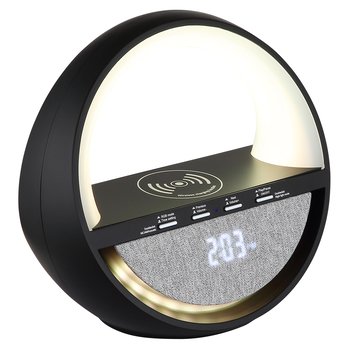Stolná lampa s reproduktorom SOUNDRA čierna 5