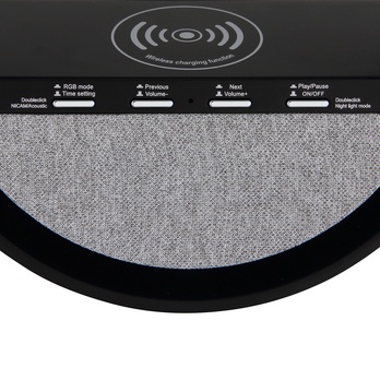 Stolná lampa s reproduktorom SOUNDRA čierna 9