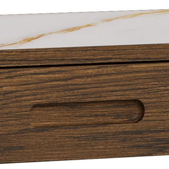 Konzolový stolík SOUTHAMPTON 100 krémová/dub 7