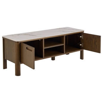 TV komoda SOUTHAMPTON 120 krémová/dub 2