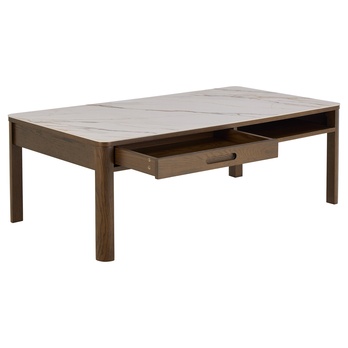 Konferenčný stolík SOUTHAMPTON 130 krémová/dub 2