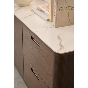 Komoda SOUTHAMPTON 160 krémová/dub 7