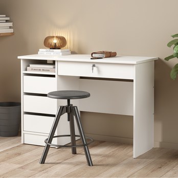 Písací stôl SPARDOW biela 1