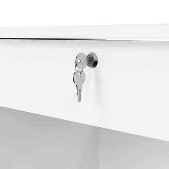 Písací stôl SPARDOW biela 7