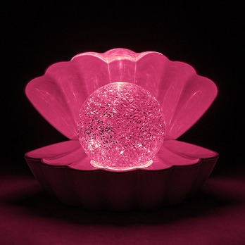 Dekoračná stolná lampa SPARKLY biela 5