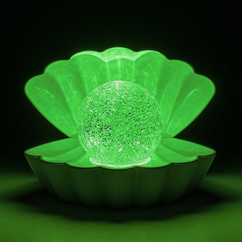 Dekoračná stolná lampa SPARKLY biela 6