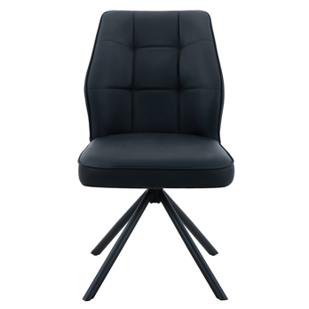 Jedálenská stolička SPARTIA čierna 1