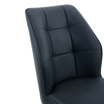 Jedálenská stolička SPARTIA čierna 4